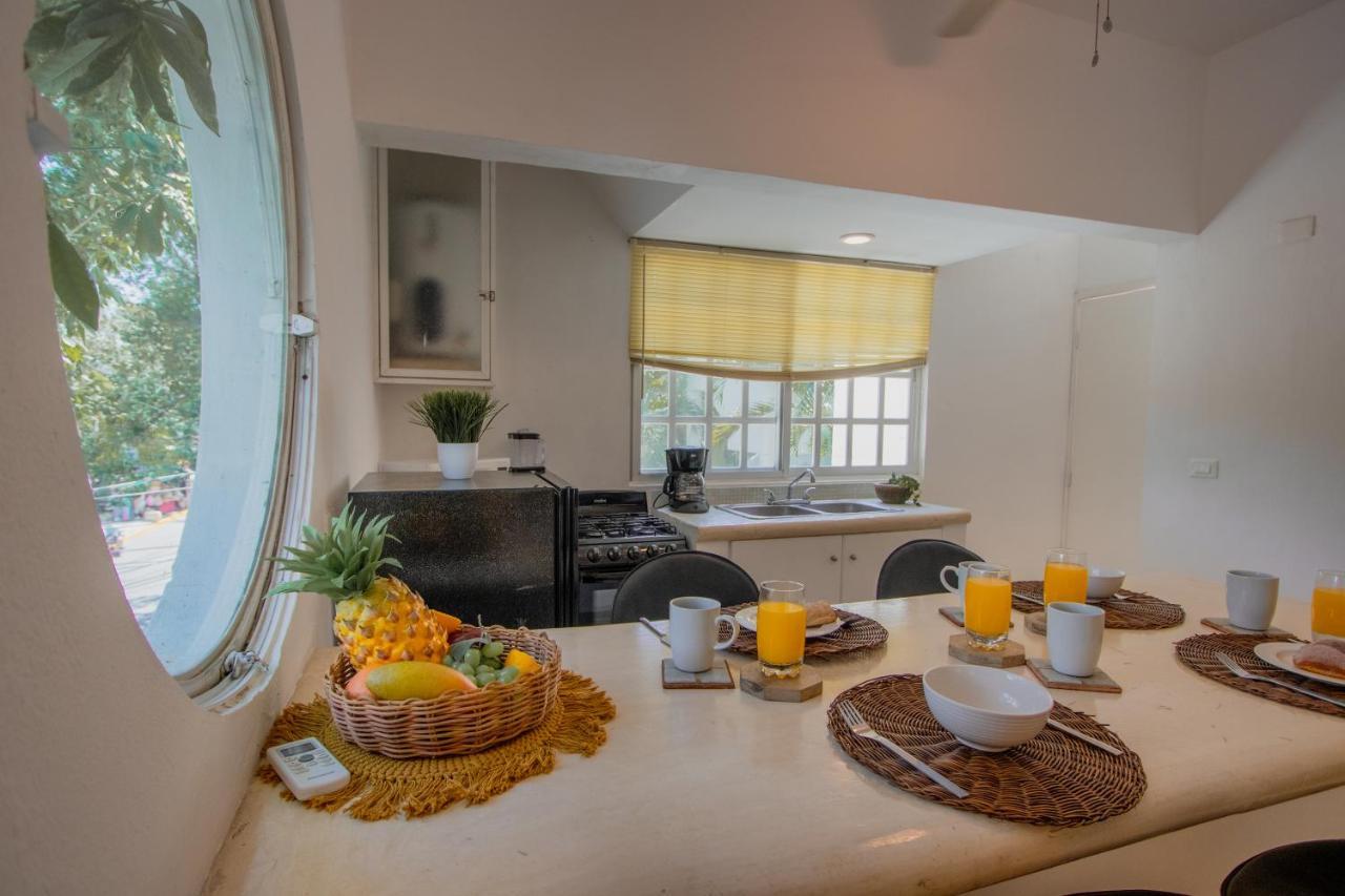Nasim Condo Hotel Con Acceso Beach Club Gratis, Metros 5Th Avenida ปลายาเดลการ์เมน ภายนอก รูปภาพ